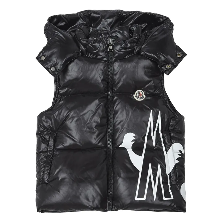 Gesse Puffer Vest | Black- Product image n°0