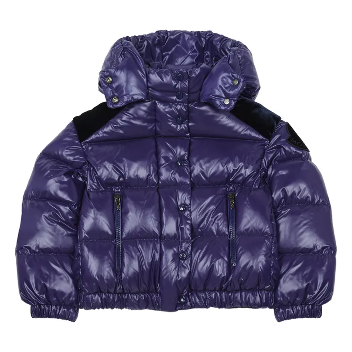 Chouette Down Jacket | Navy blue- Product image n°0