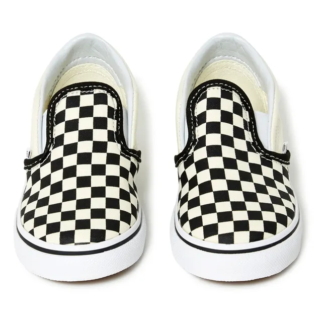 Slip-On Damier | Blanc