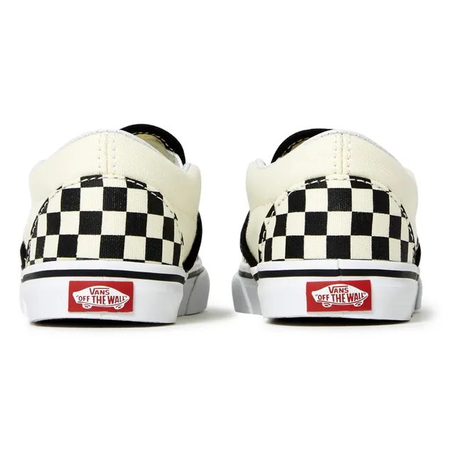 Slip-On Damier | Blanc