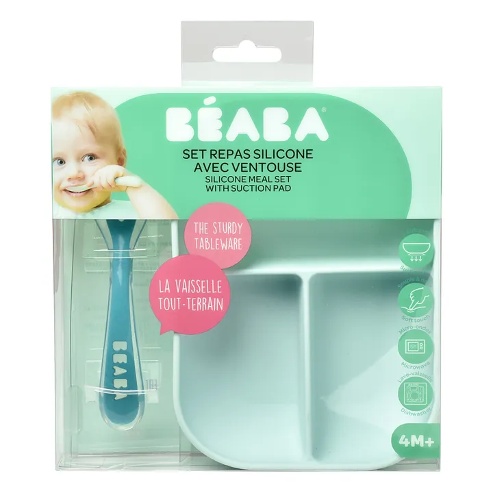 Estuche para comida de silicona | Azul- Imagen del producto n°3