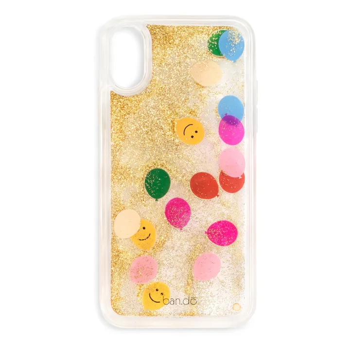 iPhone Schutzhülle X/Xs Glitter Bomb | Gold- Produktbild Nr. 0