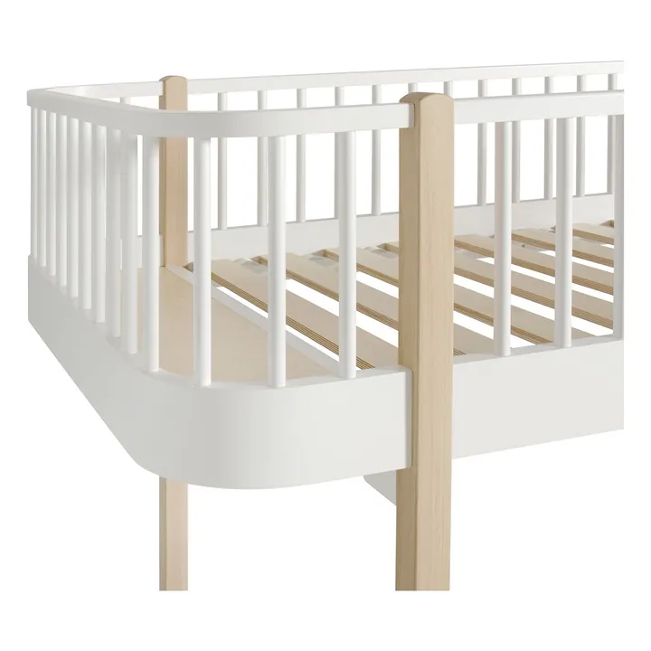 Lit mezzanine Wood 90x200 cm en chêne | Chêne- Image produit n°3