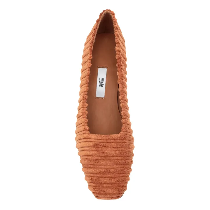 Zapatos de salón Terciopelo Adina | Marrón- Imagen del producto n°7