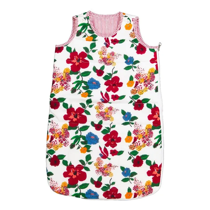 Hibiscus Reversible Cotton Baby Sleeping Bag- Product image n°0
