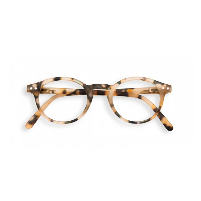 #D Tortoise Screen Glasses - Adult Collection | Beige