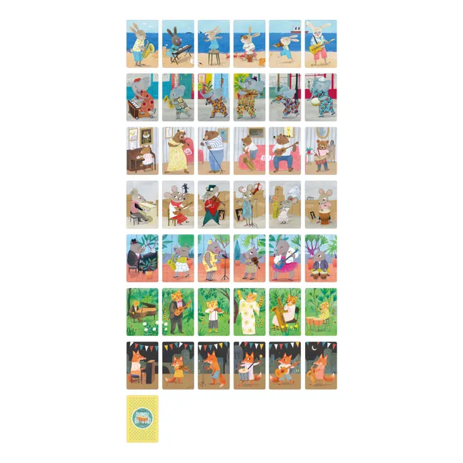 Juego de cartas - Animals Big Band