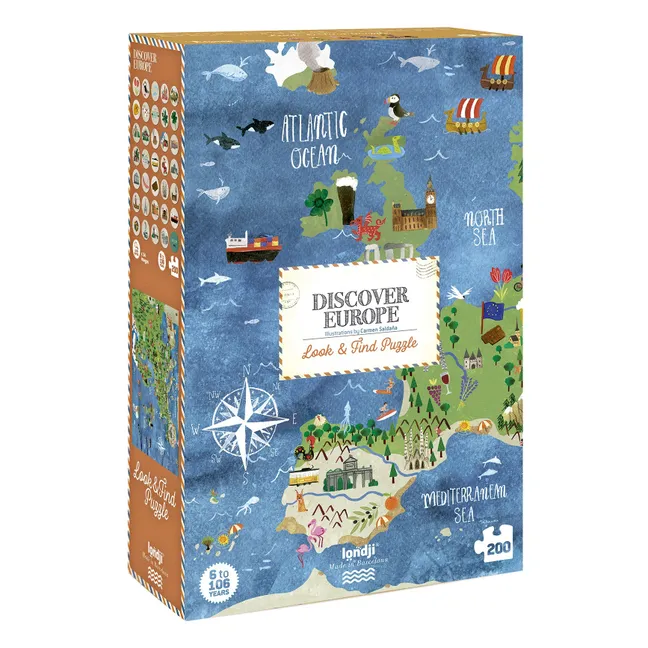 Discover Europe Puzzle