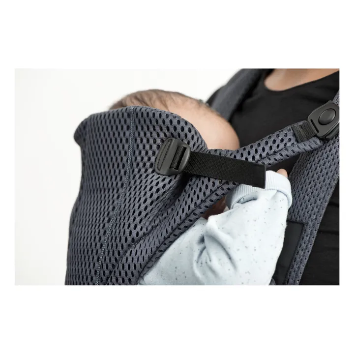 Mochila portabebés Move de malla 3D | Gris Antracita- Imagen del producto n°2
