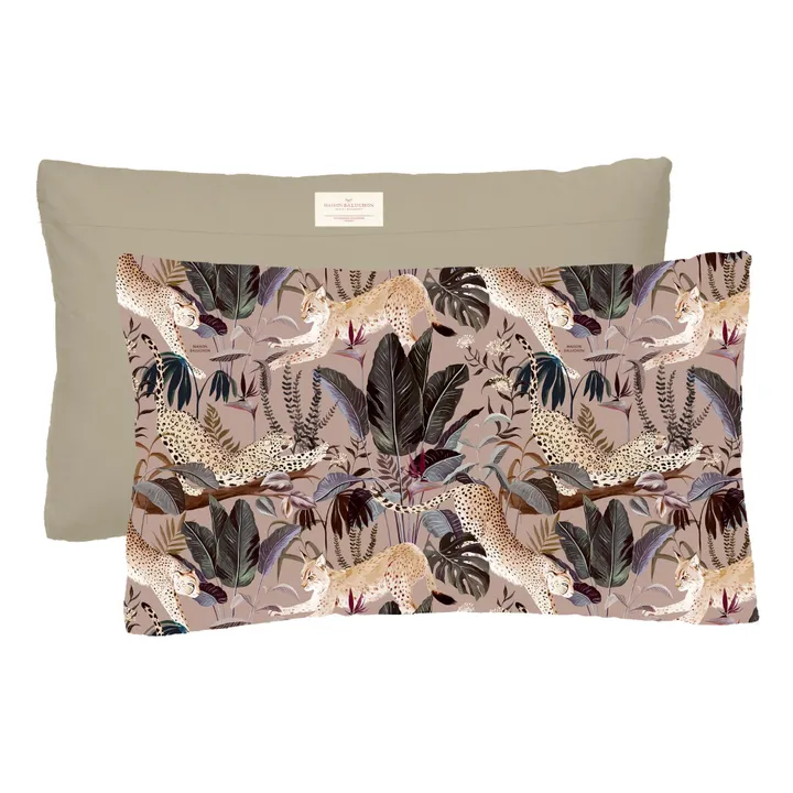 Coussin Jungle N°21 | Taupe- Image produit n°0