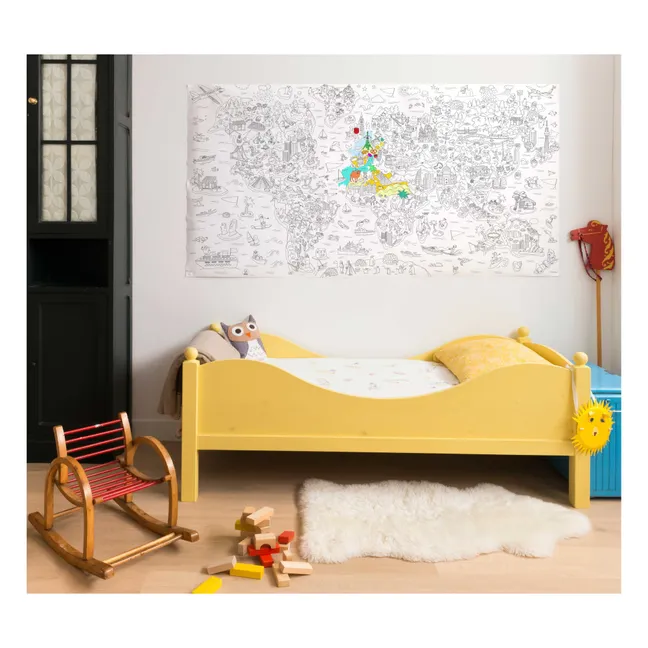 Atlas gigante para colorear