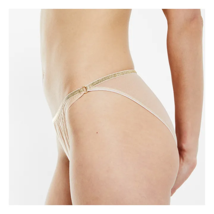 Rosa Sparkly Briefs | Pale pink- Product image n°4