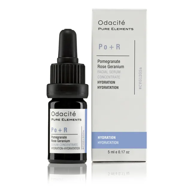 Sérum Po+R Hydratant Grenade rose et géranium - 5 ml