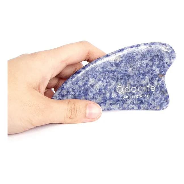 Gua Sha in sodalite blu