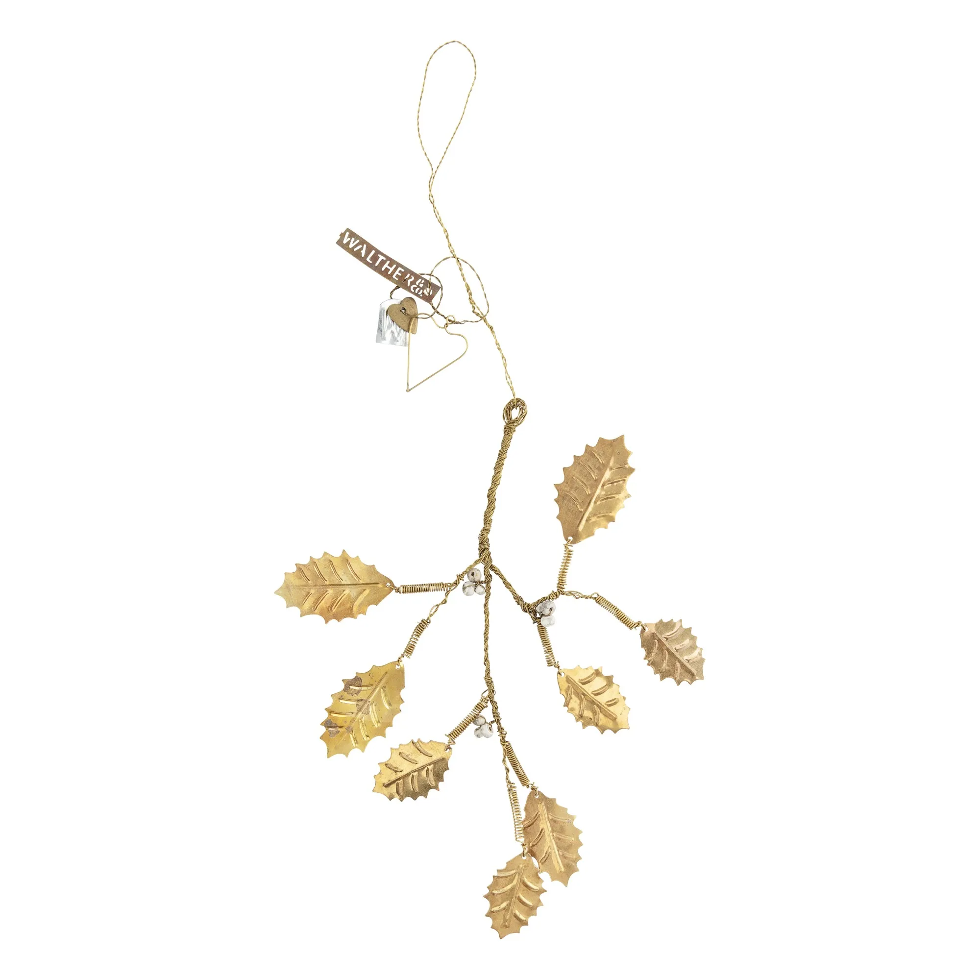 Walther & Co Brass Decorative Hanging Branch