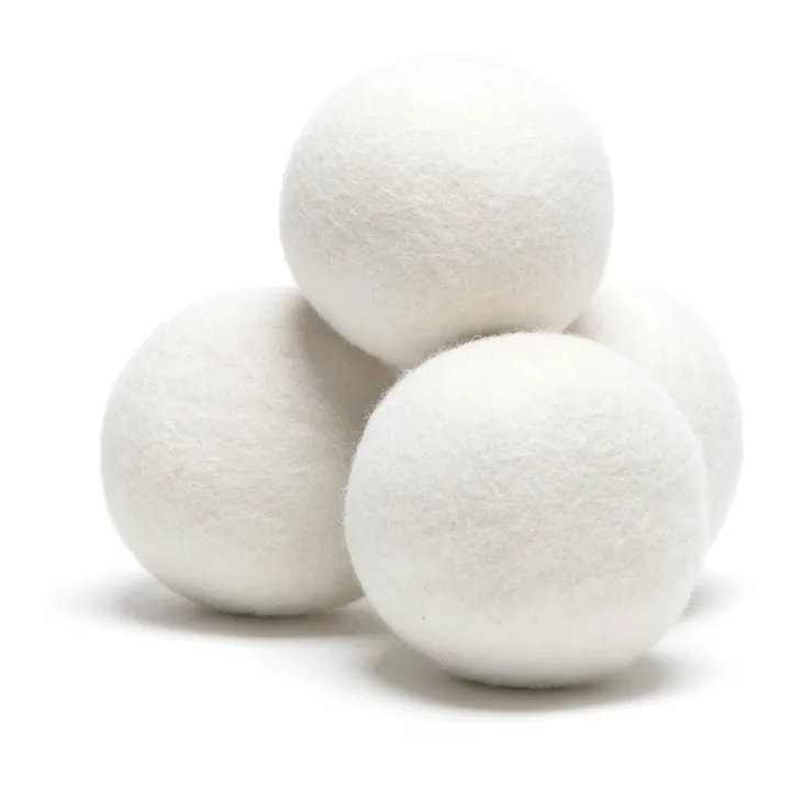Dryer balls - Set of 4 | White- Product image n°0