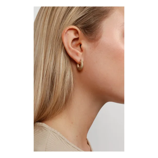 Emma Mini Earrings | Gold