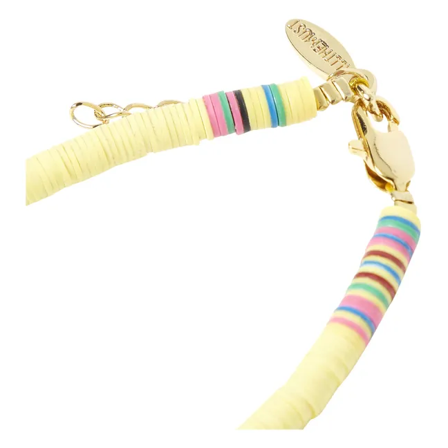 Pulsera Heishi | Amarillo