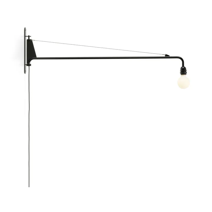 Applique Petite Potence - Jean Prouvé | Noir foncé- Image produit n°2
