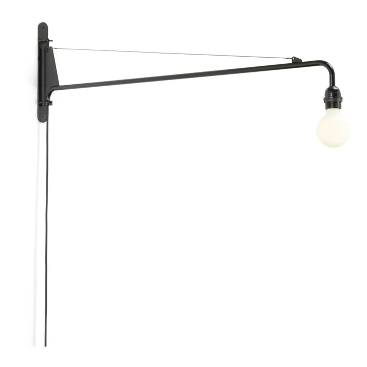 Applique Petite Potence - Jean Prouvé | Noir foncé- Image produit n°0