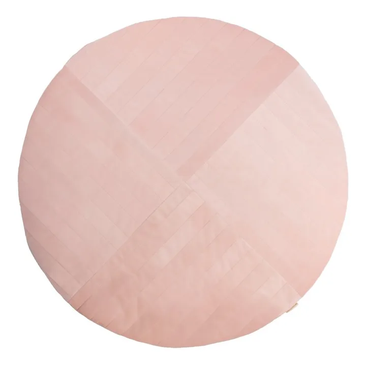 Kilimanjaro Velvet Floor Mat | Pink- Product image n°0