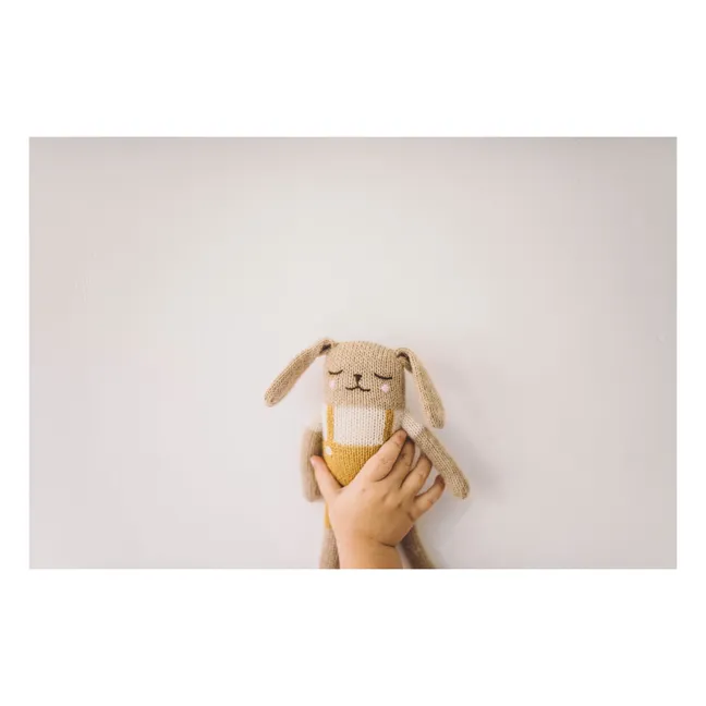 Rabbit comforter | Yellow