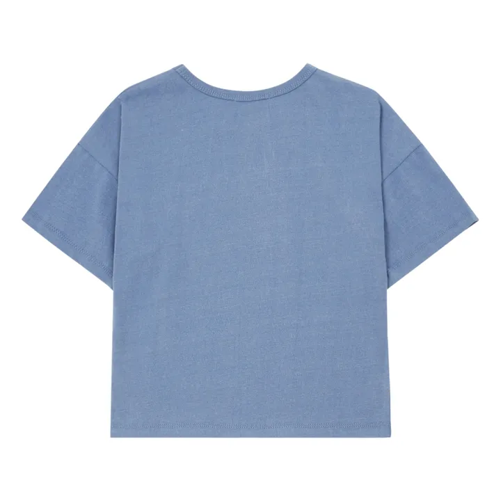 Camiseta Manzana | Azul- Imagen del producto n°2