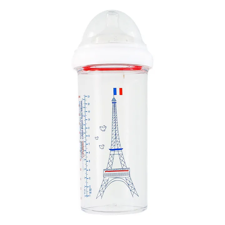 Eiffel Tower Baby Bottle 360 ml - Inès de la Fressange | Blue- Product image n°0