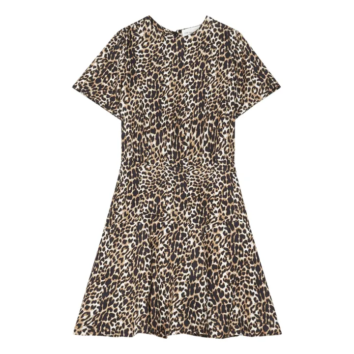 Vestido Leopardo Mette | Marrón- Imagen del producto n°0