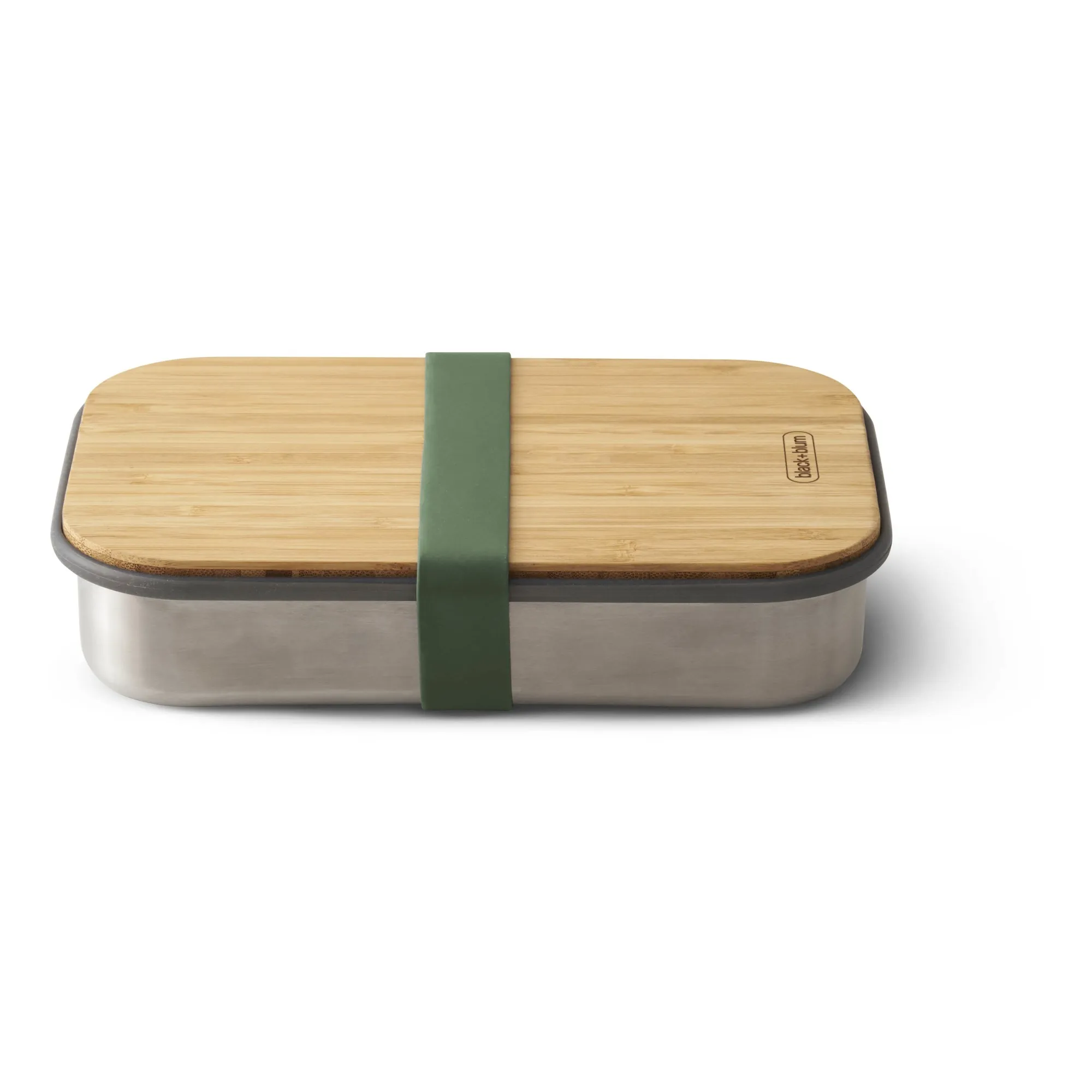 Black + Blum Olive Green Stainless Steel Sandwich Box