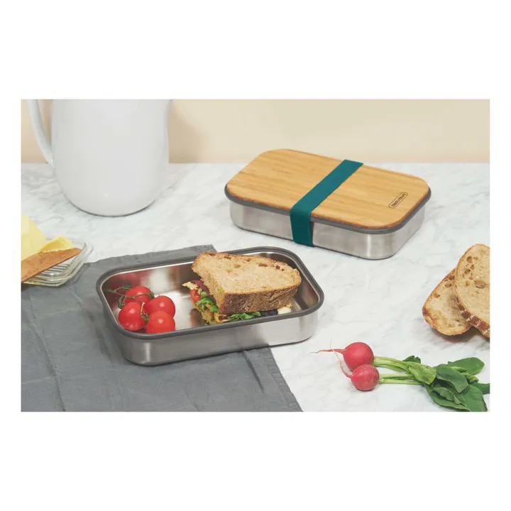 Sandwich box Stainless | Bleu- Image produit n°1