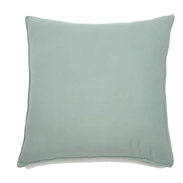 Dili Cotton Voile Pillowcase | Celadon- Product image n°2