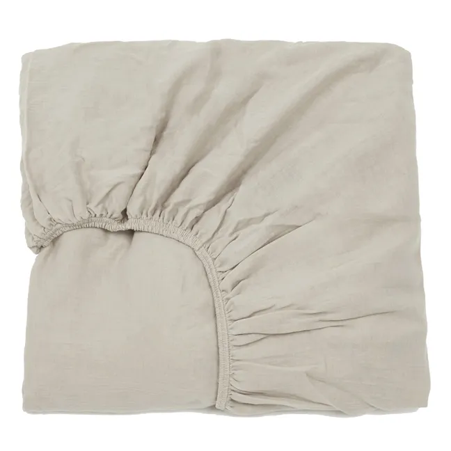Dili Cotton Voile Fitted Sheet | Linen