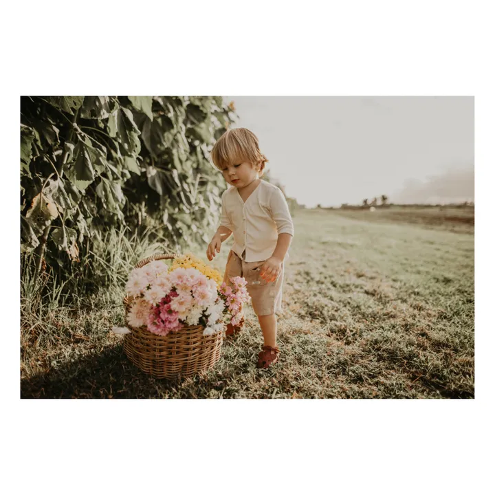 Chaussons Spark Cuir | Camel- Image produit n°1