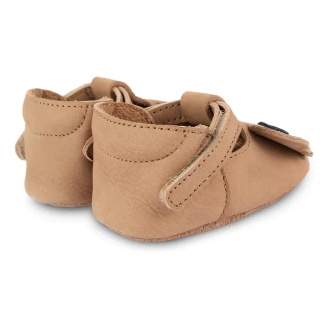 Spark Nubuck Slippers | Cognac