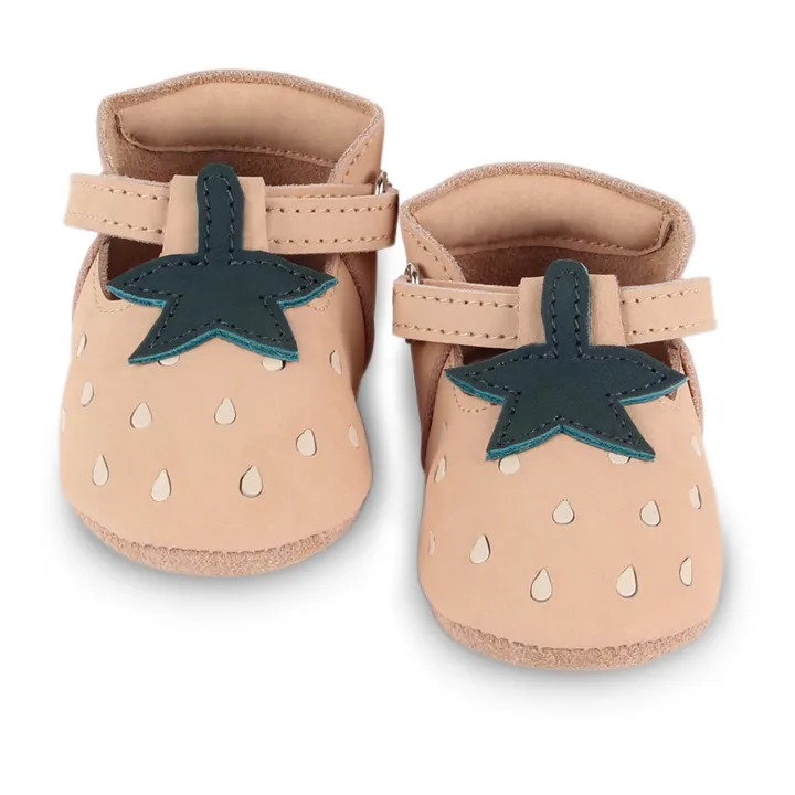 Chaussons Nanoe Nubuck | Rose pêche- Image produit n°4