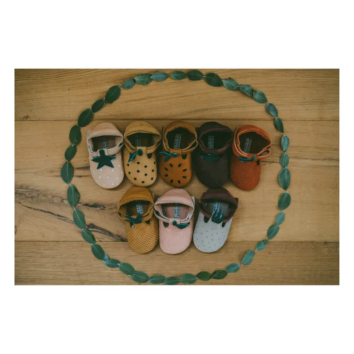 Chaussons Nanoe Nubuck | Rose pêche- Image produit n°3