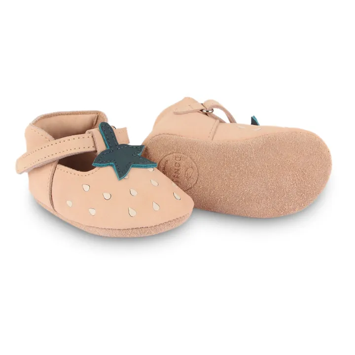 Chaussons Nanoe Nubuck | Rose pêche- Image produit n°5