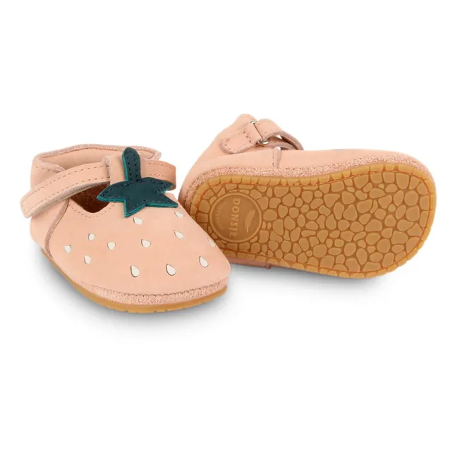 Zapatillas Nanoe Nubuck | Rosa Melocotón