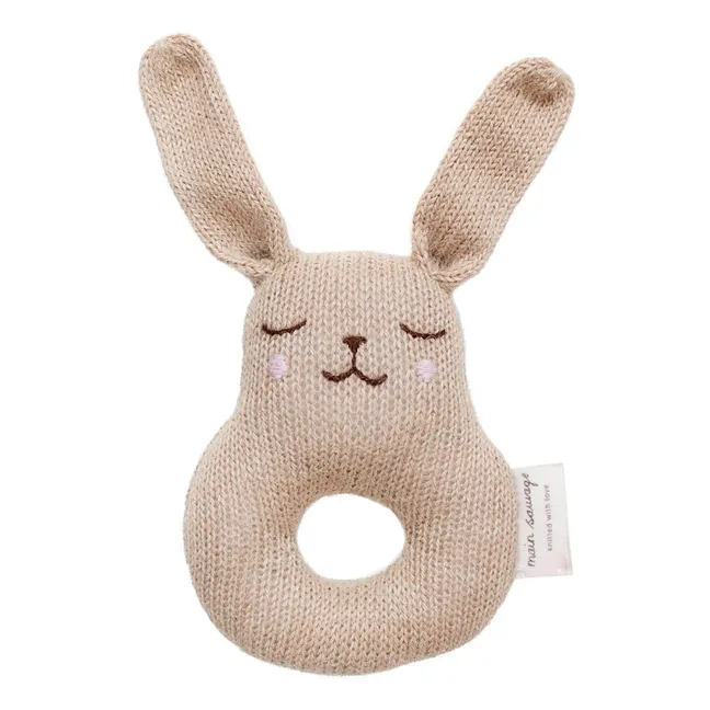 Hochet Lapin | Beige