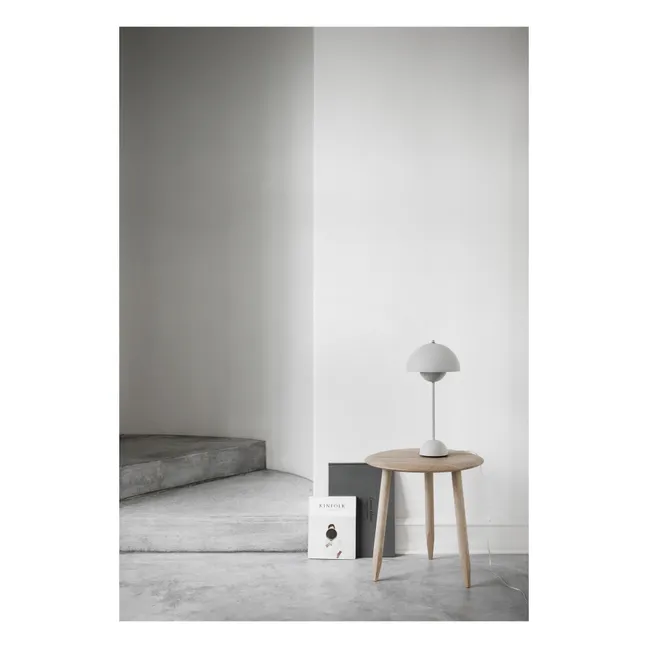 Lampada da tavolo Flowerpot VP3, Verner Panton, 1969 | Grigio
