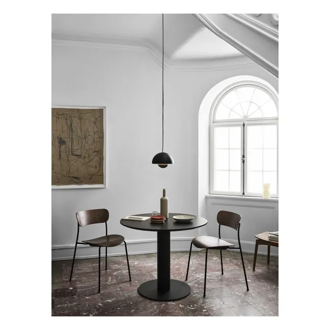 Flowerpot VP1 Pendant Light, design by Verner Panton, 1968 | Black