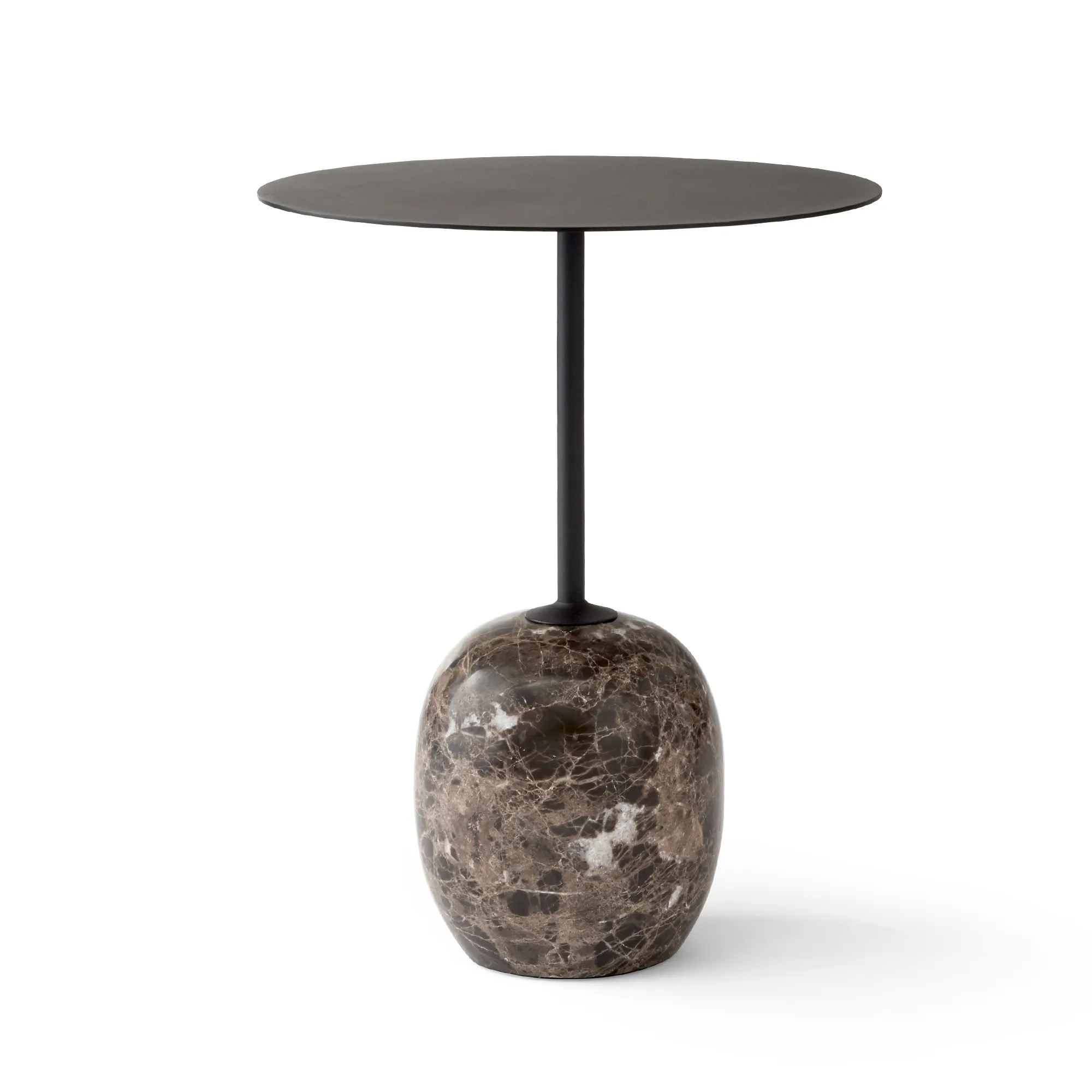 Table d'appoint marbre Lato LN8 | Noir- Image produit n°0