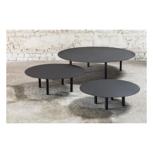 02 metal coffee table | Black