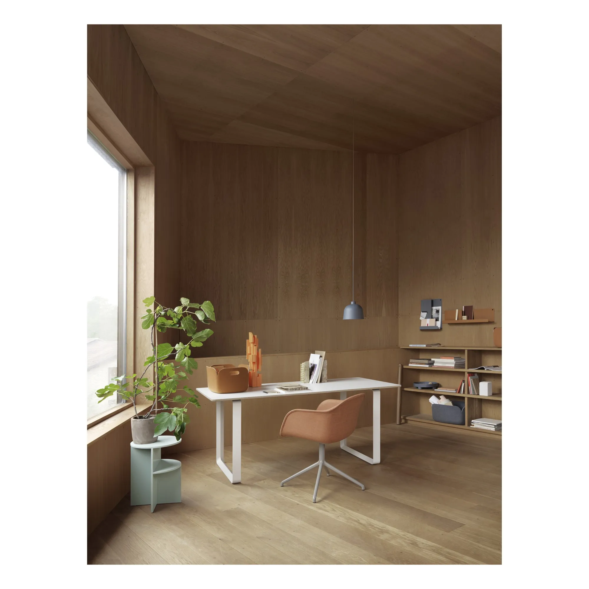 Panier de rangement Restore | Jaune moutarde- Image produit n°2