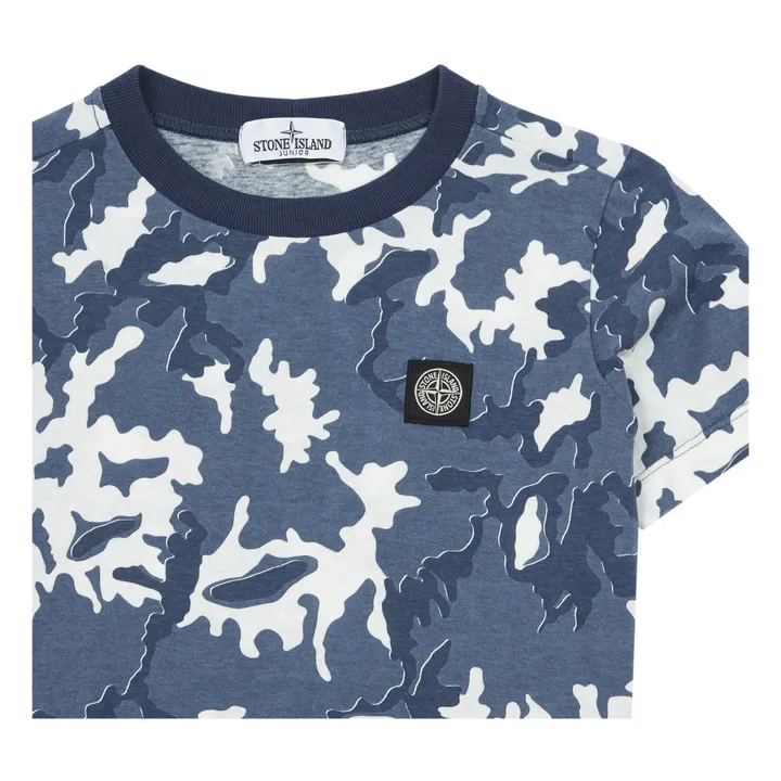 Camouflage T-shirt | Blue- Product image n°1