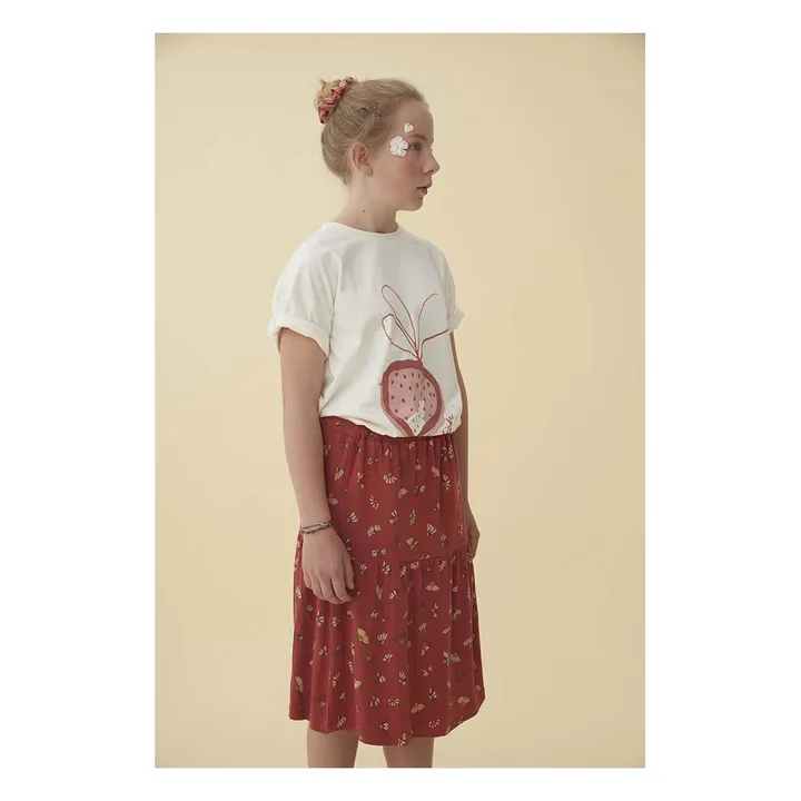 T-shirt Dharma Radish in Cotone Bio | Bianco- Immagine del prodotto n°4