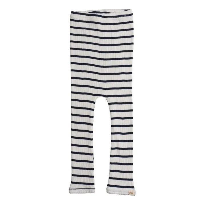 Legging Coton et Soie Bieber | Blanc- Image produit n°0