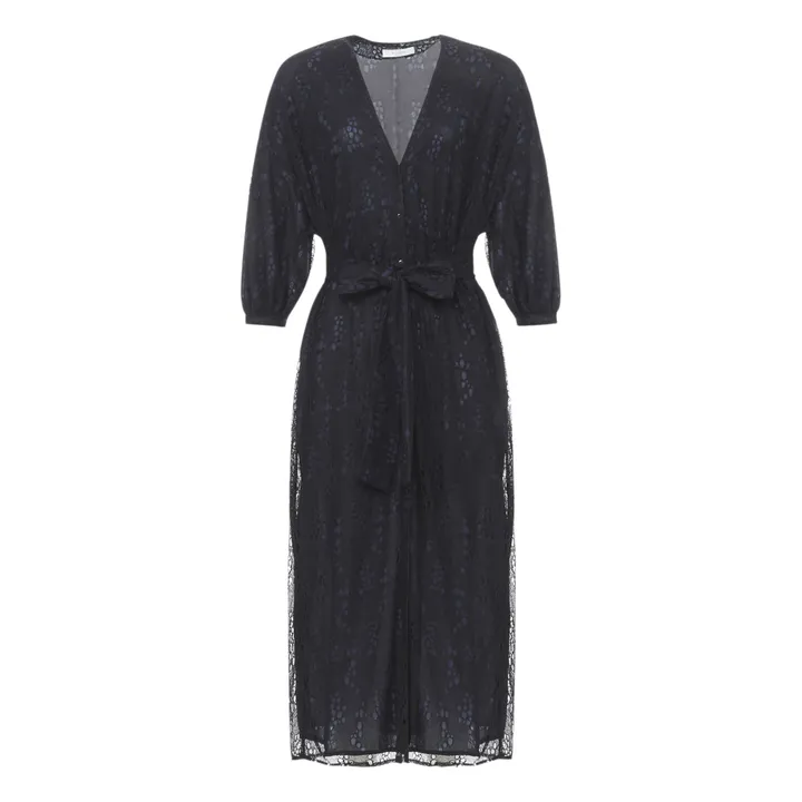 Robe Dentelle Debbie | Noir- Image produit n°0