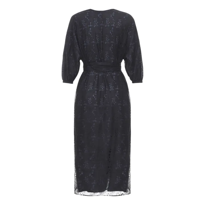 Robe Dentelle Debbie | Noir- Image produit n°5